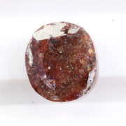 1.14 Ct oval cut reddish brown natural diamond loose stone with warm tone and bright sparkle