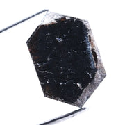 6.53 Ct natural brown emerald cut diamond loose earth mined gemstone for ring or pendant