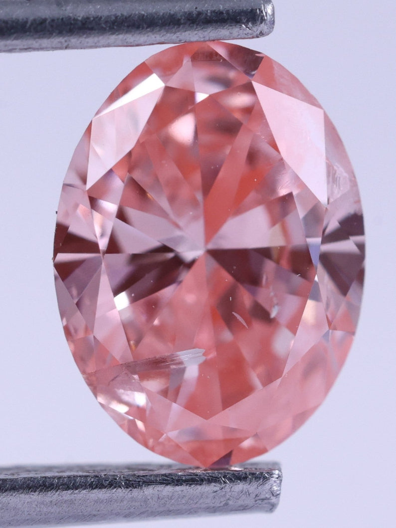 0.93 Ct Fancy Lab-Grown Diamond Oval Cut