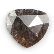 brown colour 0.77 carat herat lab grown diamond 0.77 ct lab grown diamond