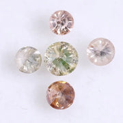 0.48 Ct Natural Fancy Diamond Lot Loose Multicolor Raw Diamonds Genuine earrings Custom Jewelry