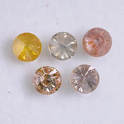 4.13 Ct Round Cut Diamond Lot Mix Colored Diamond Natural Loose Diamond Use For Jewerly