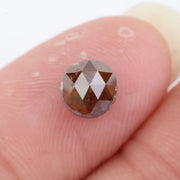 Natural brown Colored Diamond Round Brilliat Cut Diamond For Fine Jewelry Loose Stone 