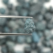 natural blue rough diamond with an uncut raw diamond, loose uncut diamond 
