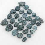 green colour raw diamond bracelet