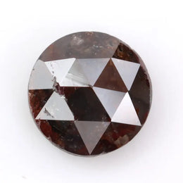 Natural 0.75Ct Fancy Round Diamond Brownish-Colored Diamond Loose Stone For Custom Fine Jewelry