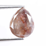 1.23 Ct pear cut fancy diamond loose stone with brilliant sparkle for custom jewelry design