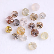 1.49 Ct Natural Loose Fancy Mix Colored Diamond Rose Round Cut Diamond Use For Custom Jewerly 