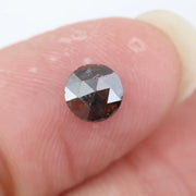 Natural 0.75Ct Fancy Round Diamond Brownish-Colored Diamond Loose Stone For Custom Fine Jewelry