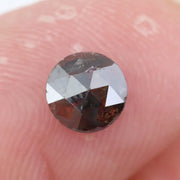 Natural 0.75Ct Fancy Round Diamond Brownish-Colored Diamond Loose Stone For Custom Fine Jewelry 