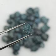 green colour diamond green raw rough diamond