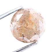 3.56 Ct Round Cut Brown Natural Diamond Loose Stone for Engagement Ring Jewelry