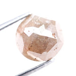 3.56 Ct Round Cut Brown Natural Diamond Loose Stone for Engagement Ring Jewelry