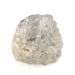 grey color rough raw ring and diamond looking stone
