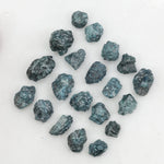 green colour uncut raw rough diamond ring