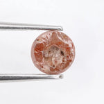 0.68Ct Natural Round Brilliant Cut Diamond Reddish-Brown Colored Diamond For Fine Jewelry Loose Stone 