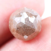3.56 Ct Round Cut Brown Natural Diamond Loose Stone for Engagement Ring Jewelry