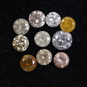 0.87 Ct Natural Loose Rose Cut Diamond Round Cut Diamond Fancy Colored Diamond Use For Jewerly 