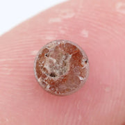 0.68Ct Natural Round Brilliant Cut Diamond Reddish-Brown Colored Diamond For Fine Jewelry Loose Stone 