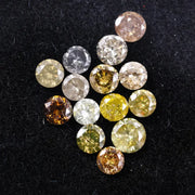 1.30 Ct Round Rose Cut Diamond Natural Loose Fancy Colored Diamond Use For Custom Jewerly 