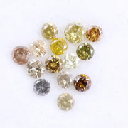 1.30 Ct Round Rose Cut Diamond Natural Loose Fancy Colored Diamond Use For Custom Jewerly 