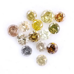 1.30 Ct Round Rose Cut Diamond Natural Loose Fancy Colored Diamond Use For Custom Jewerly 