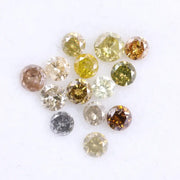 1.30 Ct Round Rose Cut Diamond Natural Loose Fancy Colored Diamond Use For Custom Jewerly 