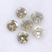 0.98 Ct Round Cut Diamond Natural Loose Fancy Mix Colored Diamond Use For Custom Jewerly 