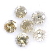 0.98 Ct Round Cut Diamond Natural Loose Fancy Mix Colored Diamond Use For Custom Jewerly 