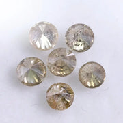 0.98 Ct Round Cut Diamond Natural Loose Fancy Mix Colored Diamond Use For Custom Jewerly 
