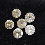 0.98 Ct Round Cut Diamond Natural Loose Fancy Mix Colored Diamond Use For Custom Jewerly 