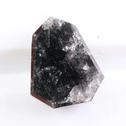 1.78 Ct shield cut gray black diamond loose stone with bold faceting for custom jewelry design
