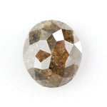 2.03 Ct oval cut brown natural diamond with warm color and brilliant sparkle for premium rare statement jewelry