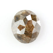 2.03 Ct oval cut brown natural diamond with warm color and brilliant sparkle for premium rare statement jewelry