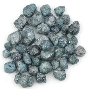 natural blue rough diamond with raw uncut texture for jewelry making and custom designs