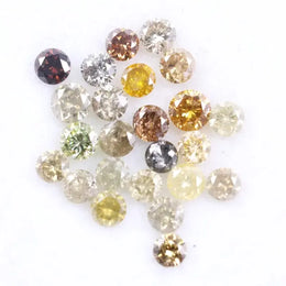 2 Ct Natural Diamond Lot Multi Fancy Color Loose Earth Mined Diamonds Ethical Stones for Custom Jewelry