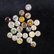 2 Ct Natural Diamond Lot Multi Fancy Color Loose Earth Mined Diamonds Ethical Stones for Custom Jewelry