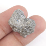 grey color rough lab grown diamonds