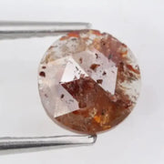 0.62Ct Natural Brown And Grey Colored Diamond Round Shaped Diamond For Custom Fine Jewelry 