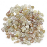 mixed color natural rough diamond pieces with varied raw textures for custom jewelry