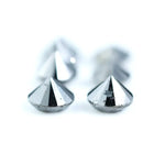 Real natural diamond ring with brilliant sparkle, elegant wedding ring made with authentic mined diamond