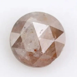 0.82Ct Brown-Grey Colored Diamond Round Brilliant Cut Diamond Use For Custom Jewelry 