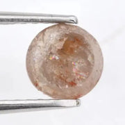 0.82Ct Brown-Grey Colored Diamond Round Brilliant Cut Diamond Use For Custom Jewelry 