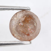 0.82Ct Brown-Grey Colored Diamond Round Brilliant Cut Diamond Use For Custom Jewelry 