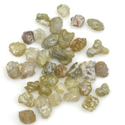 6.58 Ct Brown Yellow Rough Uncut Diamond Loose Earth Mine Raw Diamond Lot For Jewelry