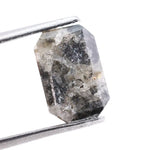2.97 Ct Black Emerald Cut natural Diamond Loose Stone Sparkling for Custom Rings and Designer Jewelry – IGI/GIA Certified, Ethical and Sustainable