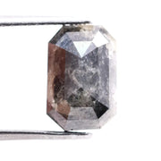 2.97 Ct Black Emerald Cut natural Diamond Loose Stone Sparkling for Custom Rings and Designer Jewelry – IGI/GIA Certified, Ethical and Sustainable