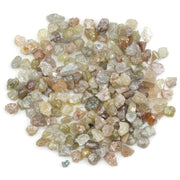 mixed color raw diamond pieces with natural rough surfaces for jewelry making