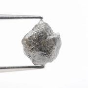 2.02 Ct Natural Grey Rough Diamond Stone Raw Uncut Diamond For Custom Jewellery