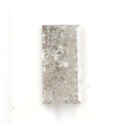 brown colour lab grown elongated baguette cut diamond lab grown pear diamond